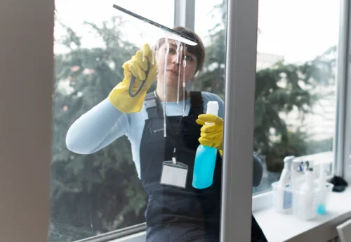 Nettoyage de vitres intérieures et extérieures à Liesle
